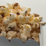 selective focus photography of popcorn